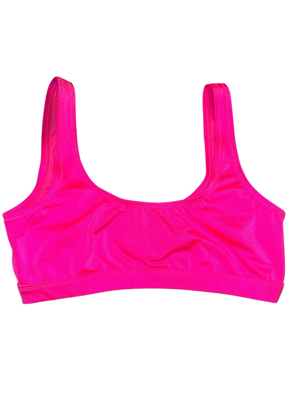 Women's Hot Pink Sports Bralette - Unbranded